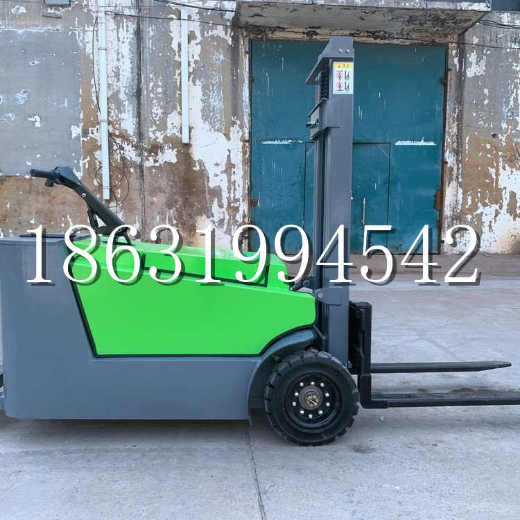 昌吉回族自治州小型电动叉车1吨2吨步行站驾式电瓶堆高充电装卸车液压升降车铲车